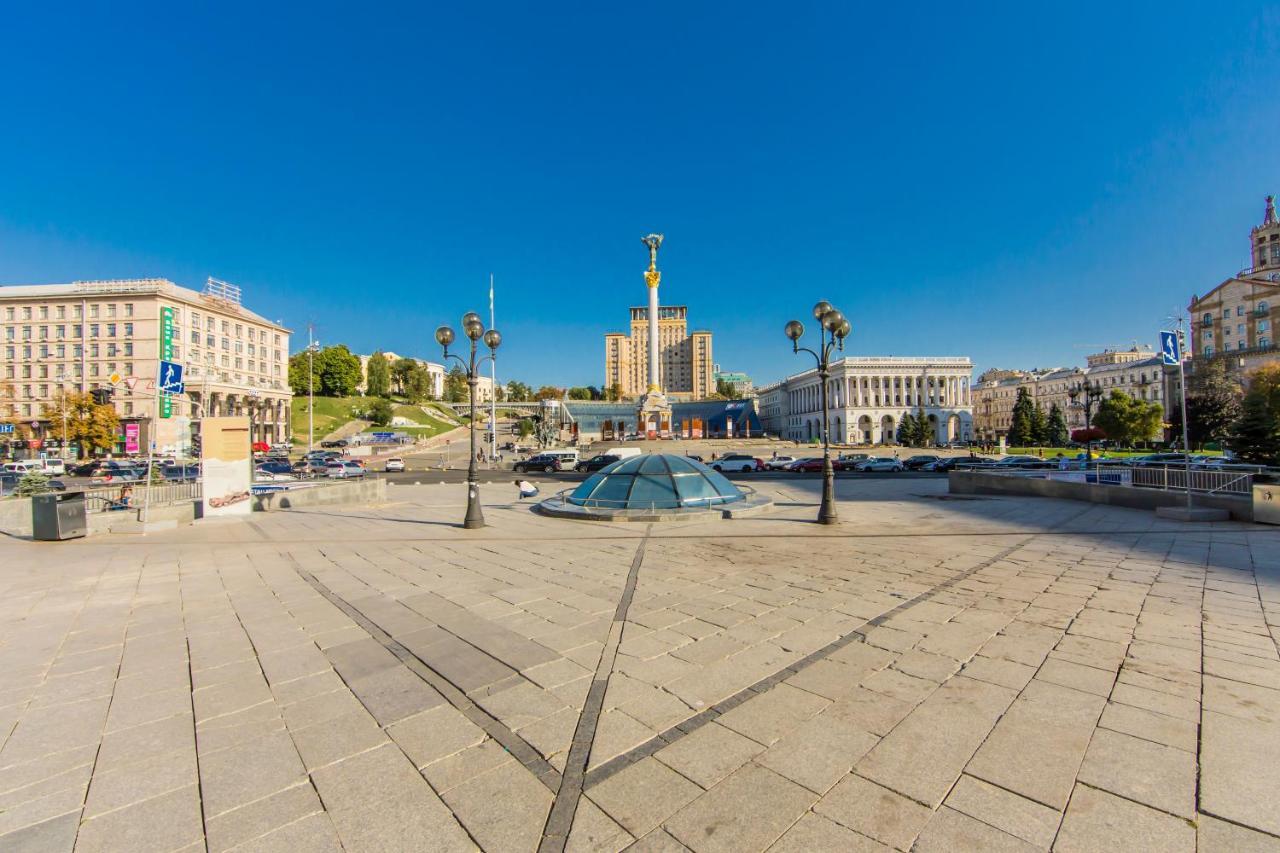 Однокімнатні Апартаменти На Майдані, Дистанційне Заселення 24Х7 Kiev Extérieur photo