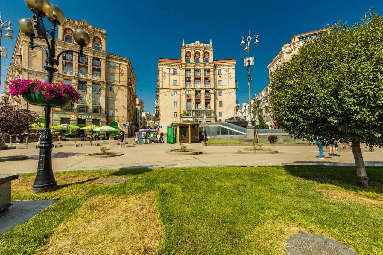 Однокімнатні Апартаменти На Майдані, Дистанційне Заселення 24Х7 Kiev Extérieur photo